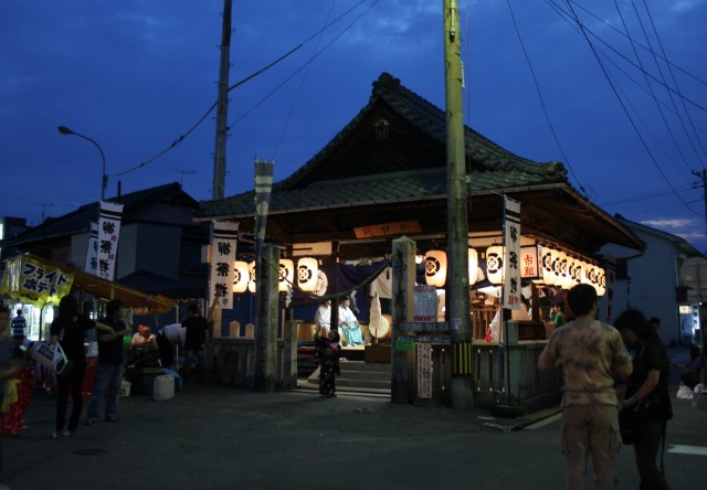 祇園神社のお旅所(JR呉線・安芸津駅前)